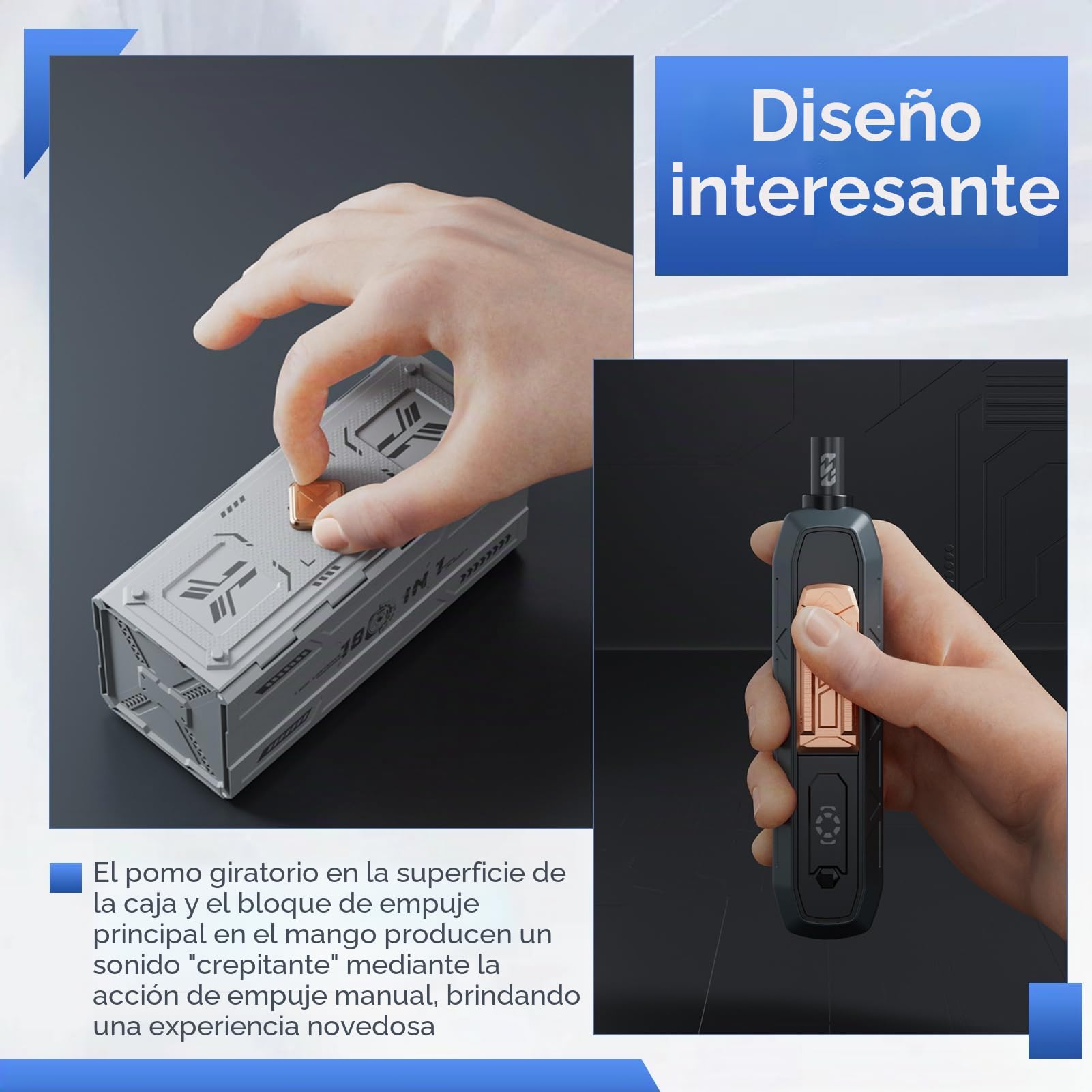 Juego de destornilladores de precisión, 180 piezas de acero magnético Destornilladores Manija manual con barra de extensión, estuche de almacenamiento electrónico