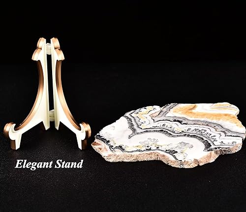 Miniatura 6 de AMOYSTONE JY-rebanada-Calcita 1.8-2.0 lbs