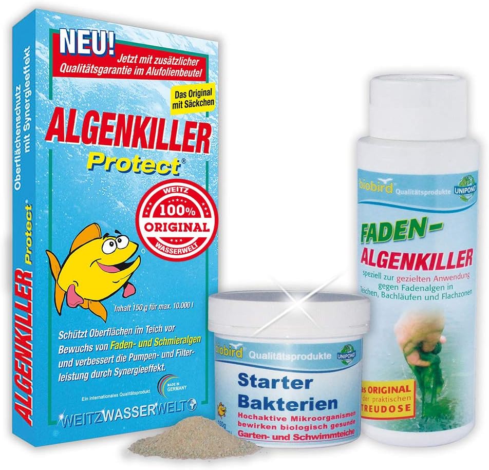 WeitzWasserwelt Algen im Teich! TOP TEICHPFLEGE IM SPARSET (Sparset