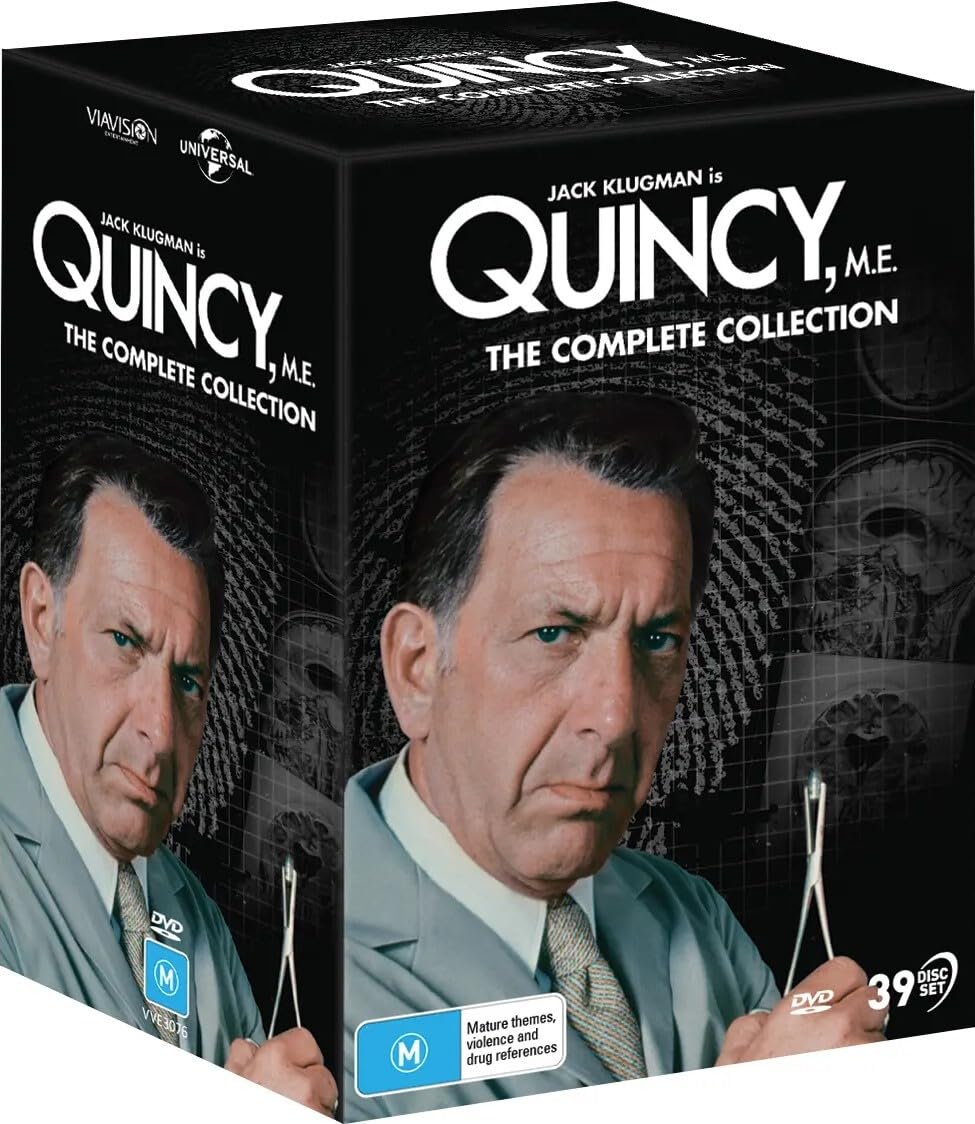 Quincy, M.E.: The Complete Collection (1-8 Seasons) [DVD] [Region Free]
