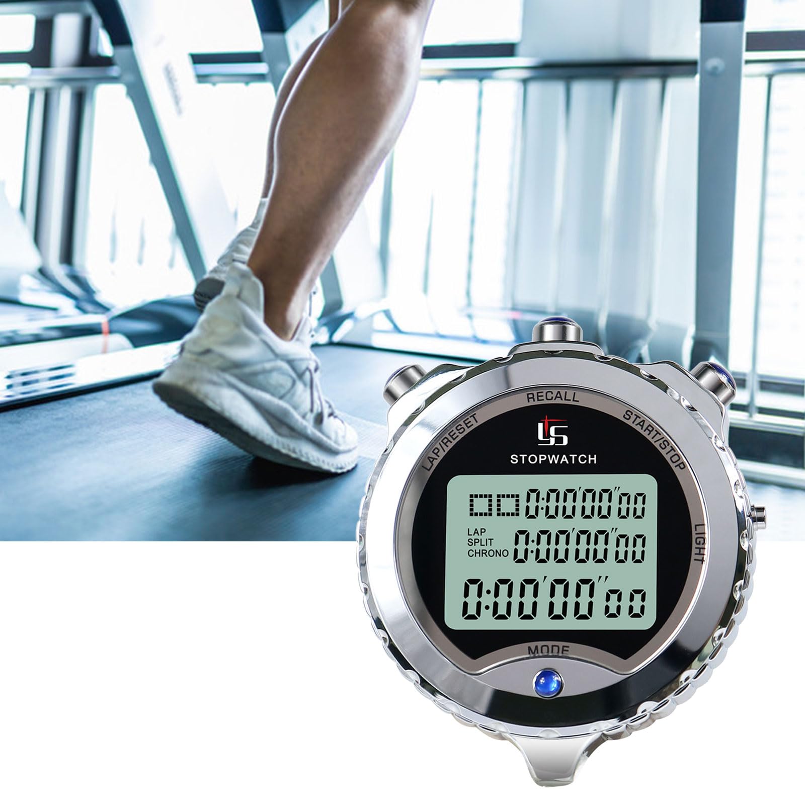 Amazon.co.jp: ストップウォッチ タイマー 大型ディスプレイとボタン