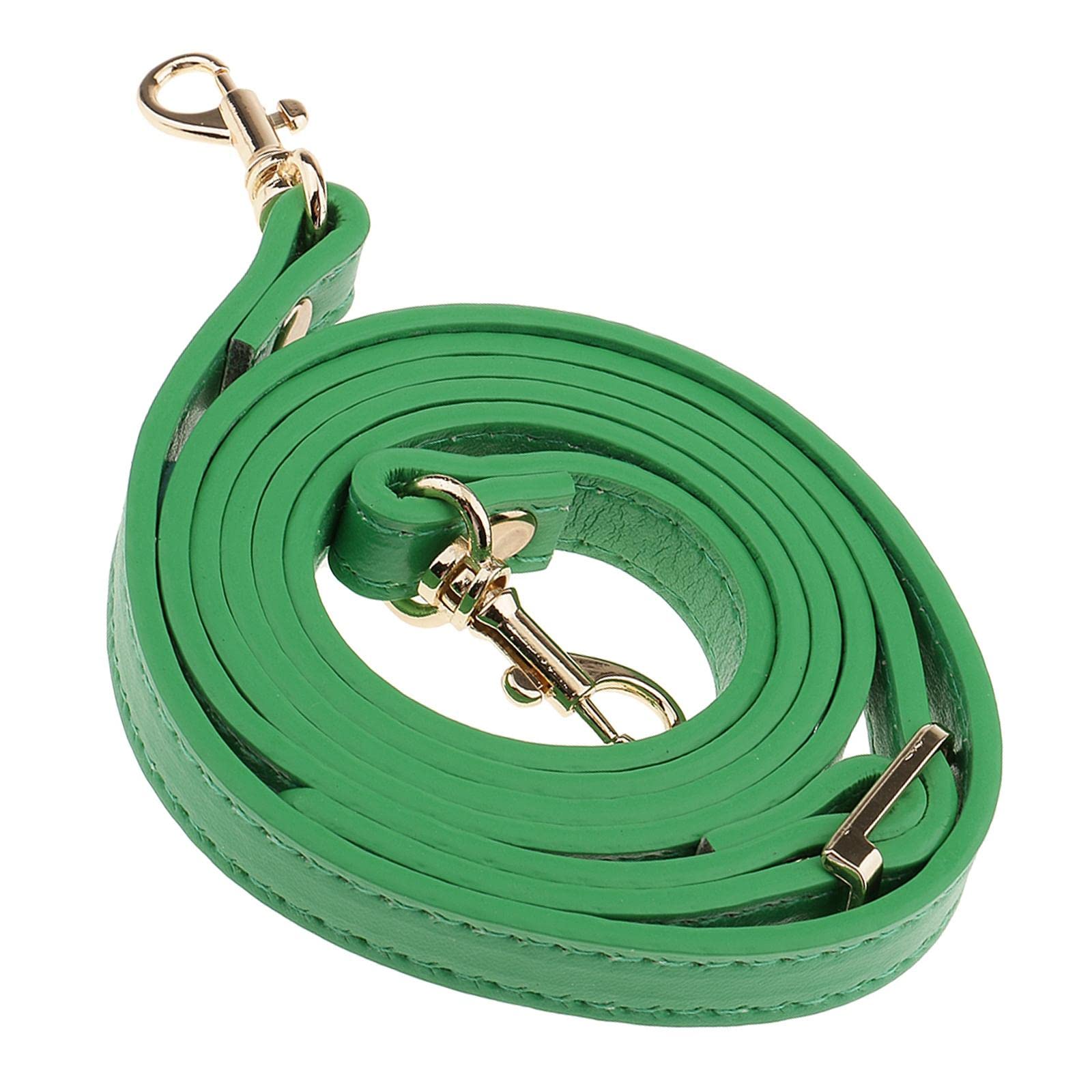 NIVAA 120cm Adjustable DIY Women Handbag Shoulder Hanging Bag Replacement Accessories Handbag Handles Strap Green-image-34