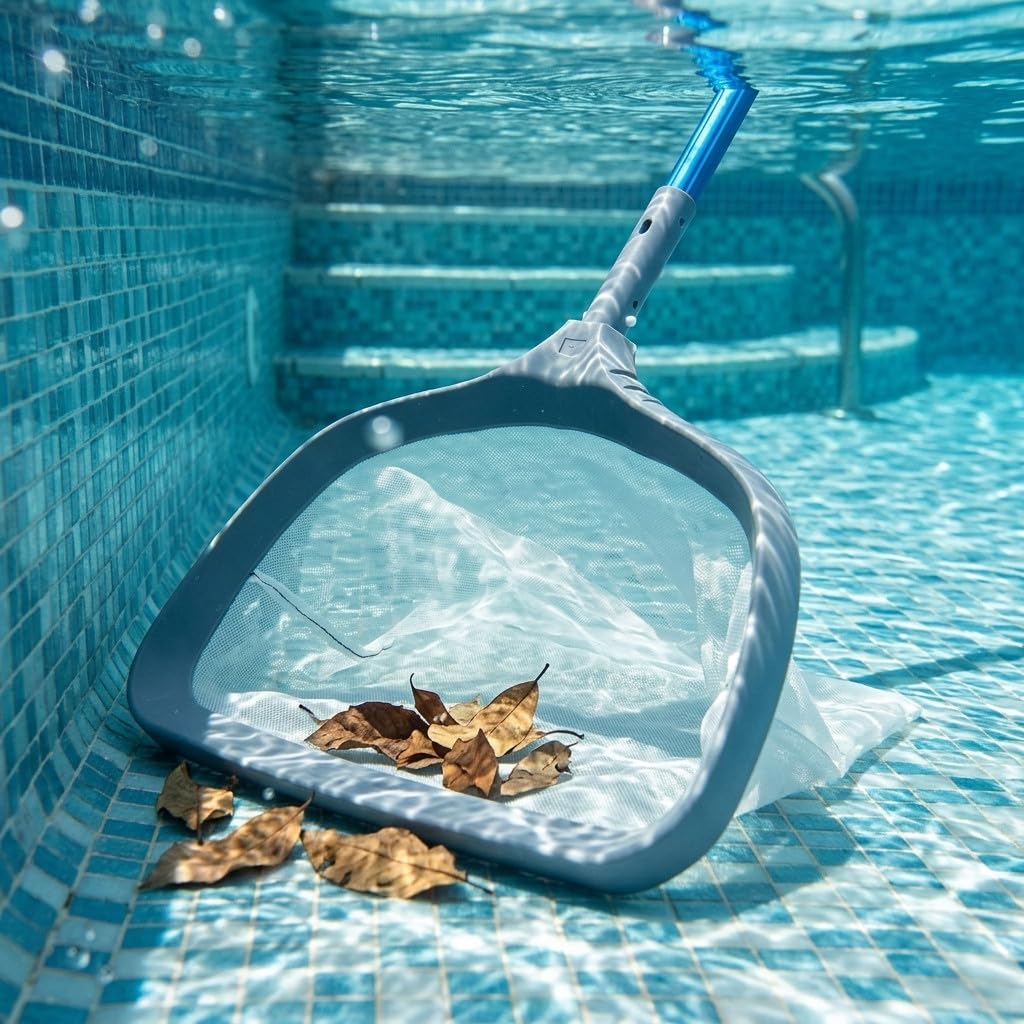 Suinga - Épuisette à Sac de Fond de Piscine, en polypropylène