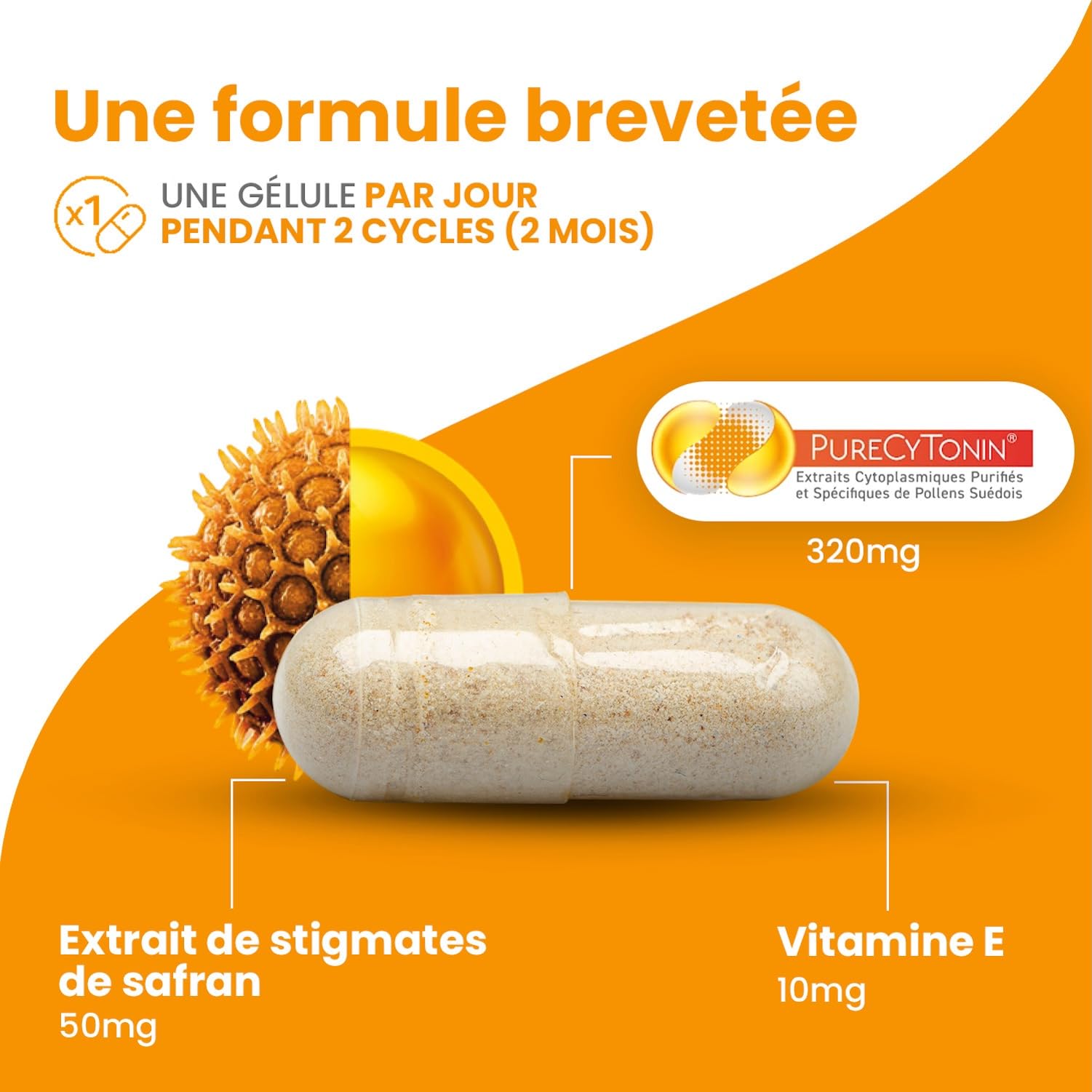 UPSA - Sérélys SPM - Complément Alimentaire Pour le Confort Prémenstruel et Menstruel - Humeur Positive, Equilibre Emotionnel & Vitalité - Non Hormonal - 30 Gélules Végétales - 1 mois