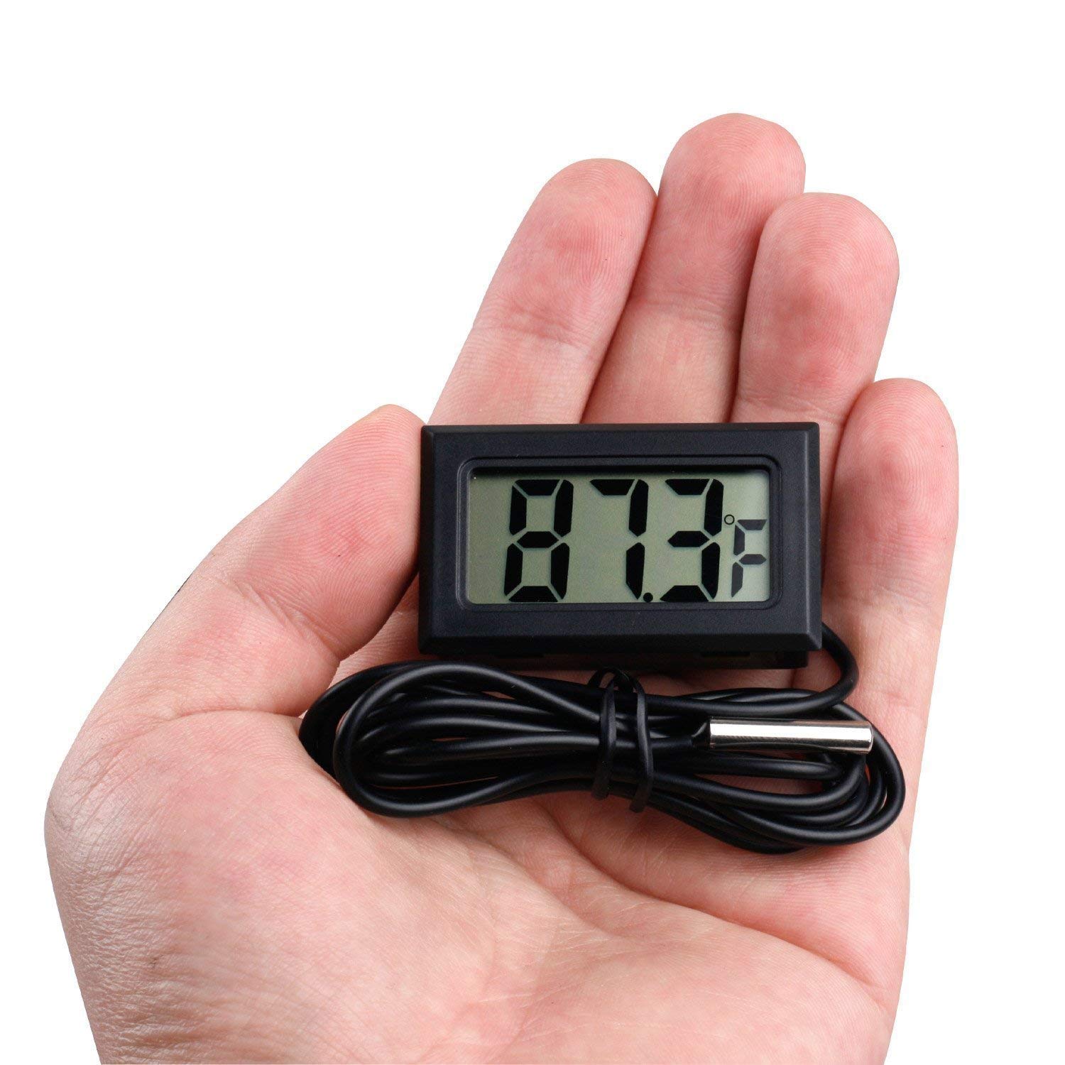 Techwiz TechWiz Mini LCD Digital Thermometer Sensor for Office Cabin Temprature Monitoring (B08S3V6H4X) Amazon Price History, Amazon Price Tracker