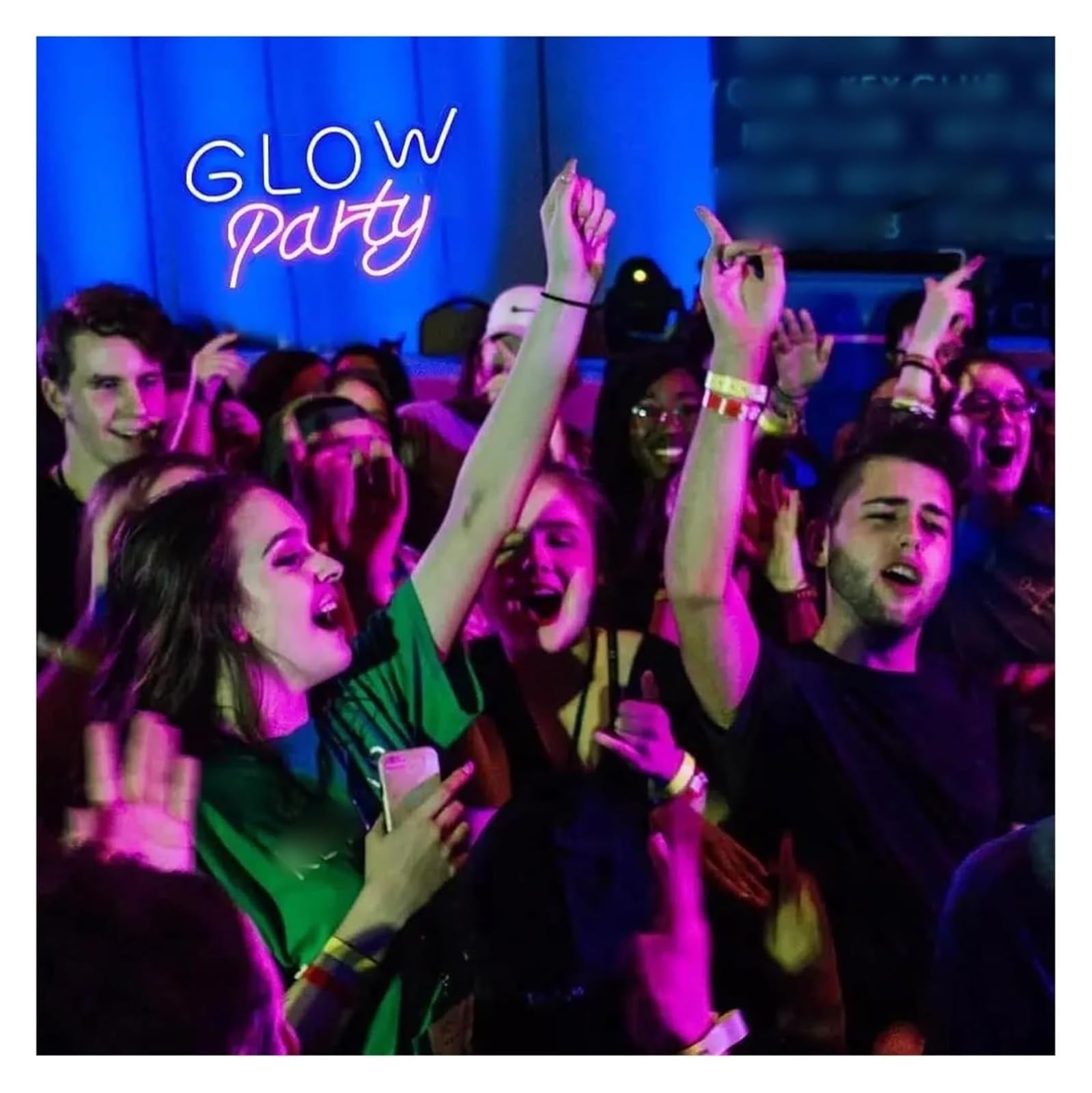 Insegna luminosa al neon per camera da letto, festa di nozze, 27,5 x 40, cm
