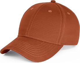Artexia Unisex Adjustable Baseball Cap with Visor 100% Cotton