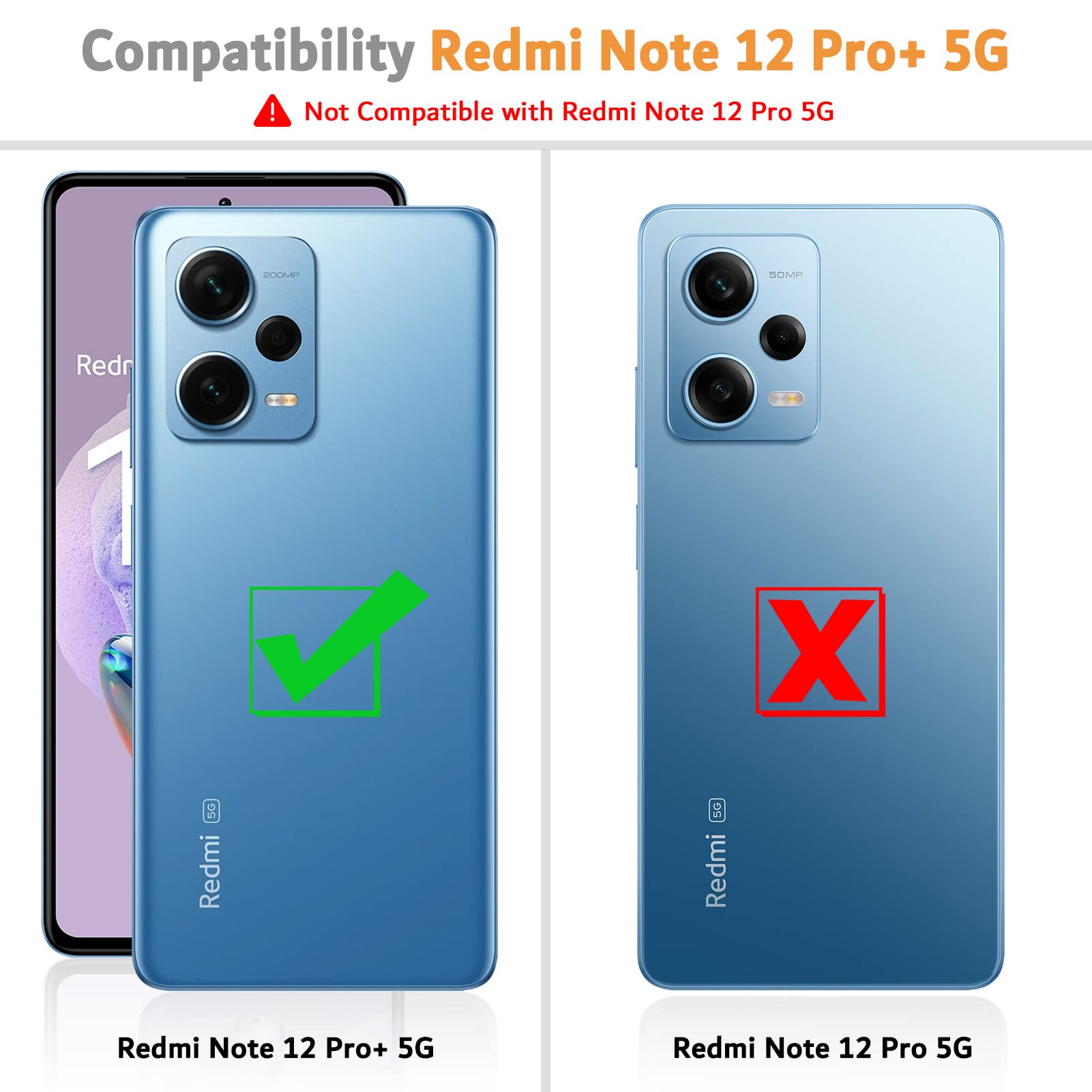 Cover Compatibile con Xiaomi Redmi Note 12 Pro 5G / Poco X5 Pro 5G, Premium Pelle PU Portafoglio Flip Libro Custodia per Xiaomi Poco X5 Pro 5G [Protezione Completa] - Barca