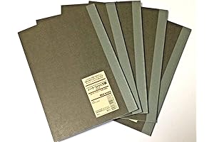 Muji A5 5mm Grid Notebook (Pack of 5)