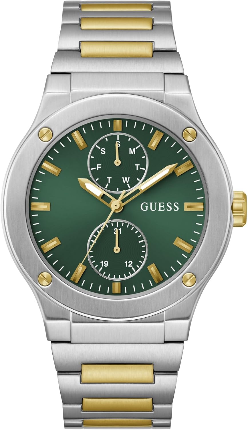 GUESS ステンレススチール アナログ グリーンダイヤル メンズ腕時計 -Gw0795G1、バンド_シルバー, グリーン Amazonで販売中 GUESS ステンレススチール アナログ グリーンダイヤル メンズ腕時計 -Gw0795G1、バンド_シルバー, グリーン Amazonで販売中