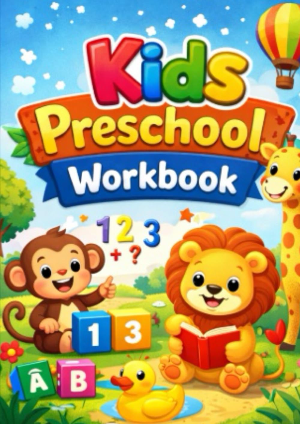 Kindergarten Preschool Alphabet workbook