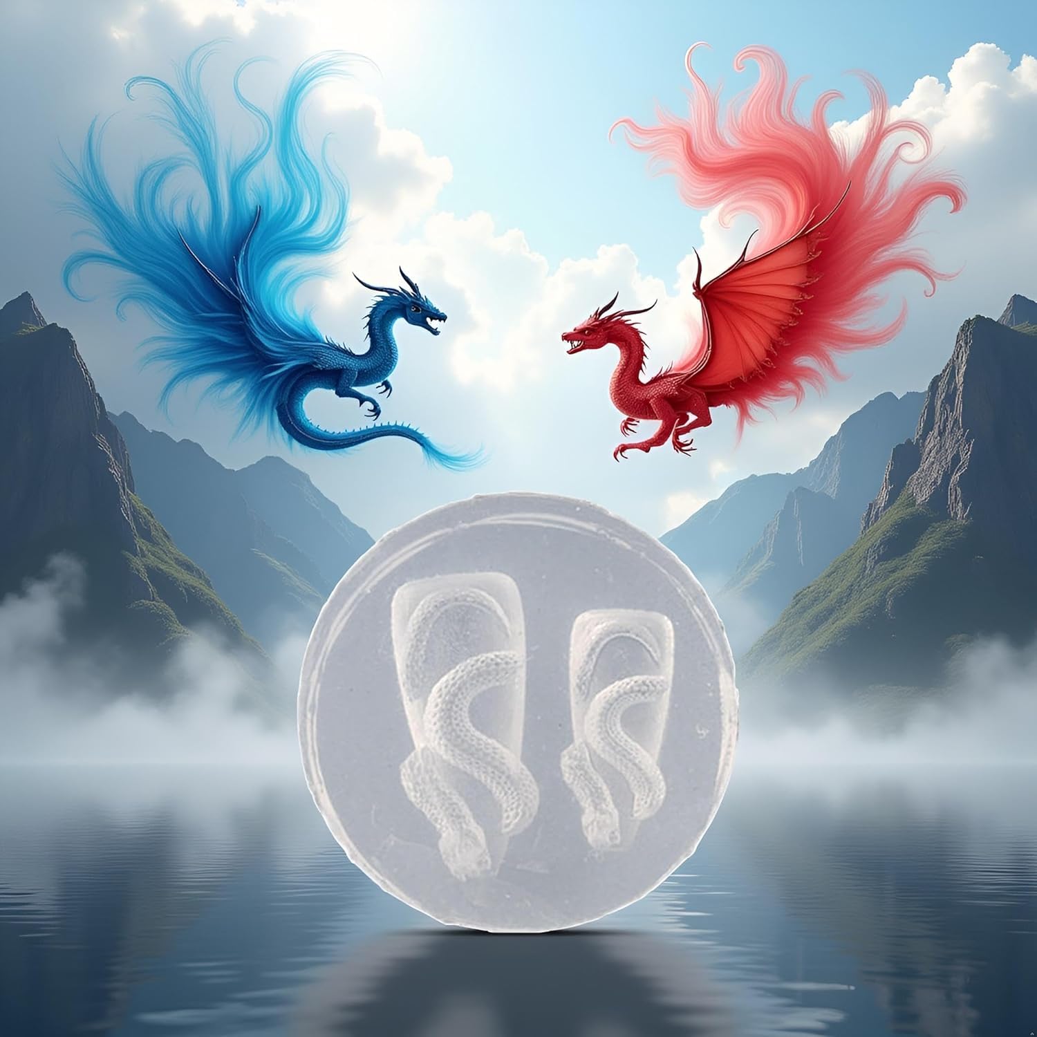 Moldes de silicona para esculpir uñas dragón serpiente decoración