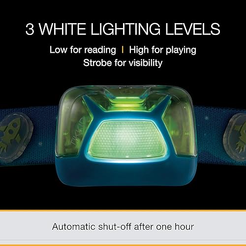 Miniatura 4 de PETZL TIKKID Faro para Niños - Azul Azul,Rosa