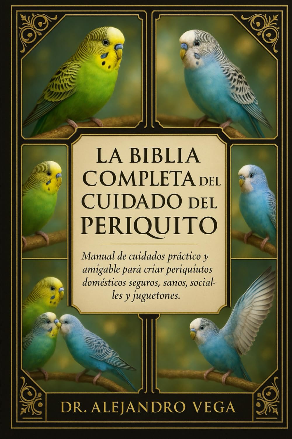 LA BIBLIA COMPLETA DEL CUIDADO DEL PERIQUITO: Manual de cuidados práctico y amigable para criar periquitos domésticos seguros, sanos, sociables y juguetones.