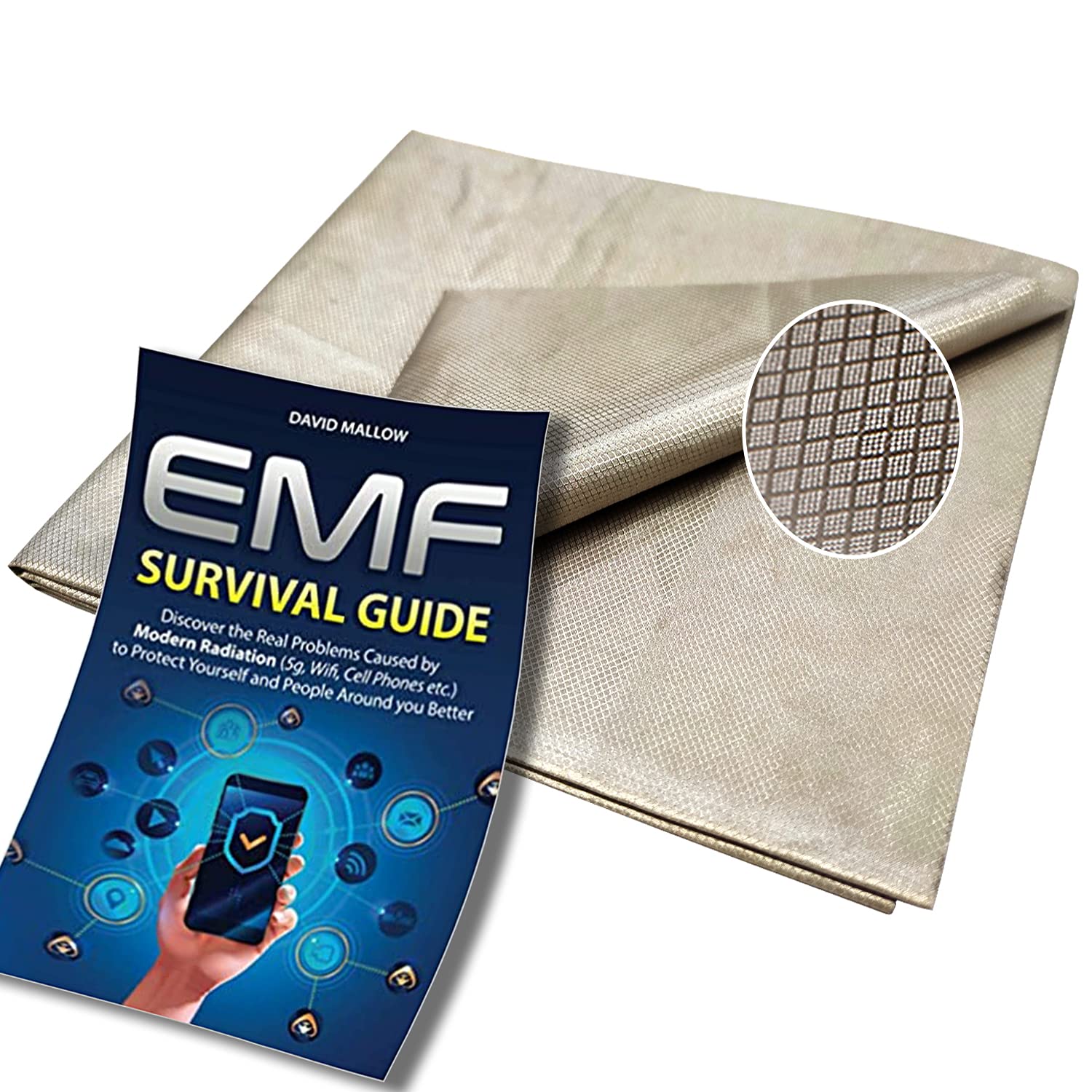 Buy Faraday Fabric, Grade RFID Shielding Conductive Material Shielding