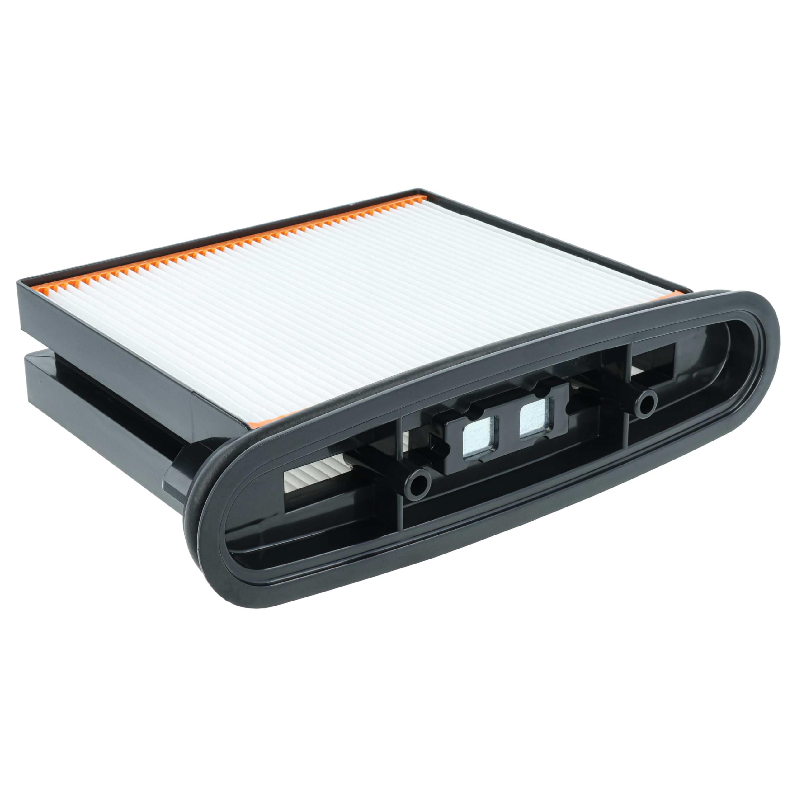 vhbw 2x filtro a pieghe piatte F8 compatibile con Hikoki RP350YDM, RP350YDH, RP250YDM aspirapolvere umido/secco, industriale - Elemento filtrante