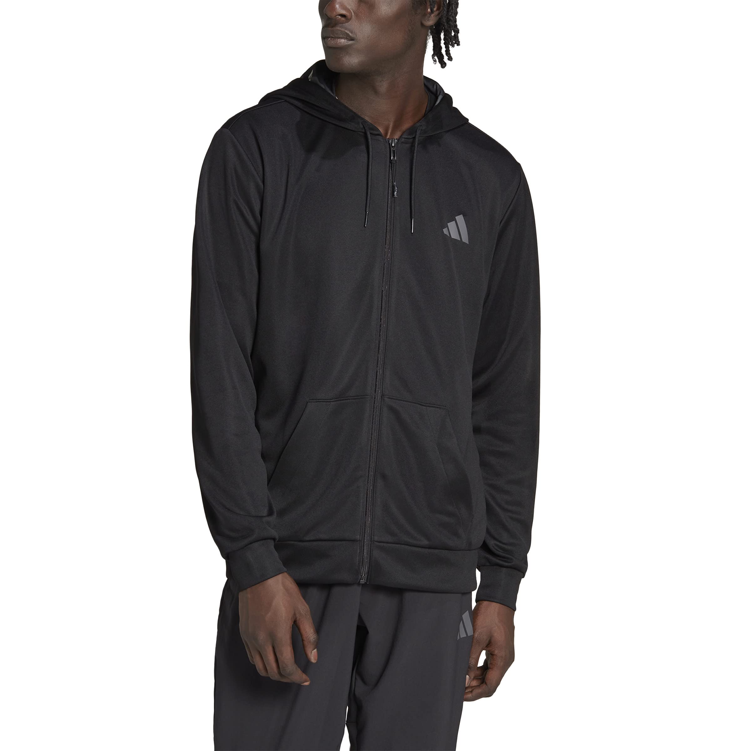 adidas Bluz z kapturem na suwak Mężczyźni Fz Tak