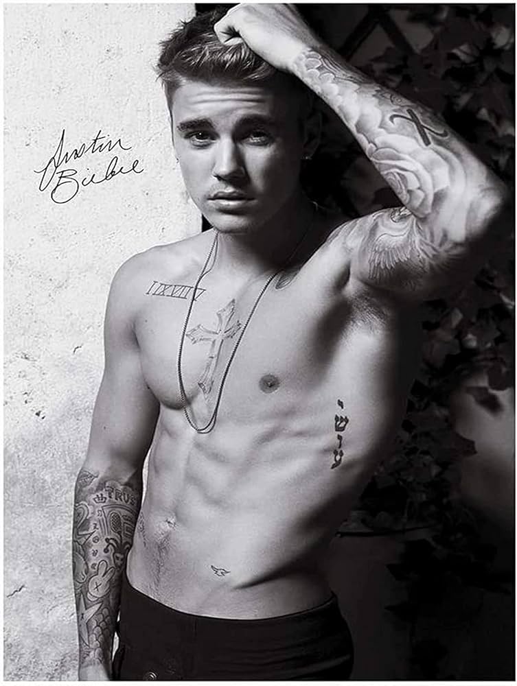Amazon.com: Justin Bieber Signed Poster ''12 X 18'' inches Poster