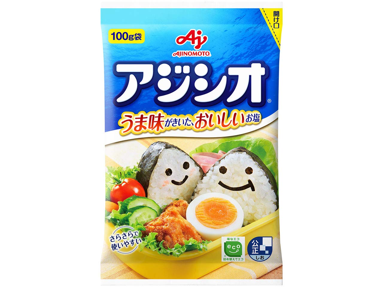 あじじ　おまとめ品 Amazon.co.jp: 味の素 あじ塩 袋 100g : 食品・飲料・お酒