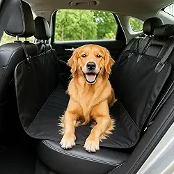 Capa Protetora Impermeável para Banco Traseiro de Carro - Tecido Reforçado, Antiderrapante, Dobrável, Universal para Transporte de Pets, Cães e Gatos