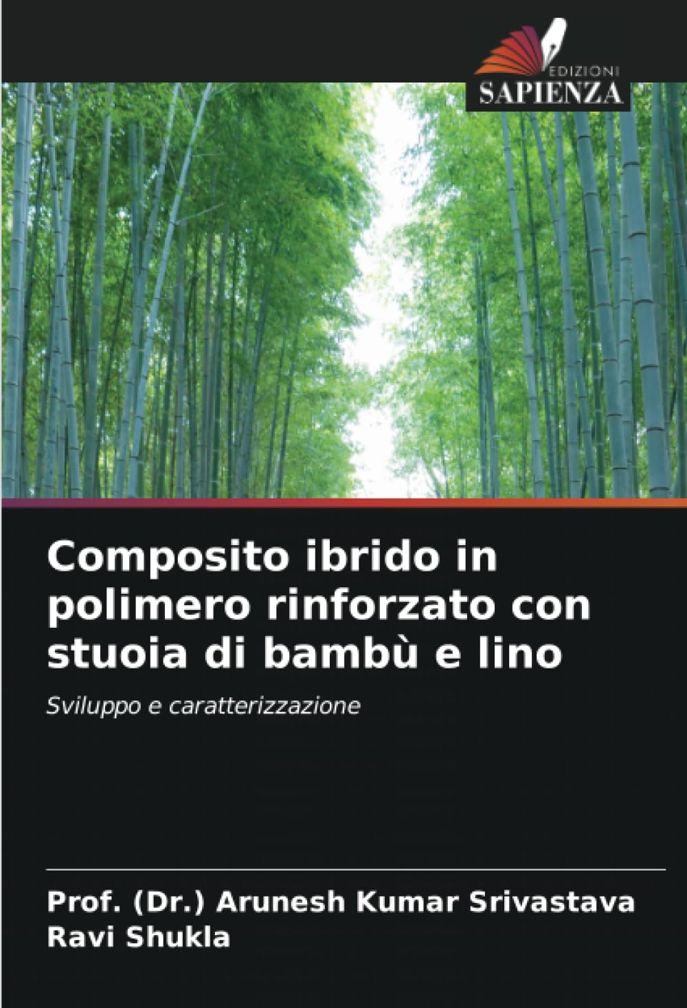 Composito ibrido in polimero rinforzato con stuoia di bamb e lino