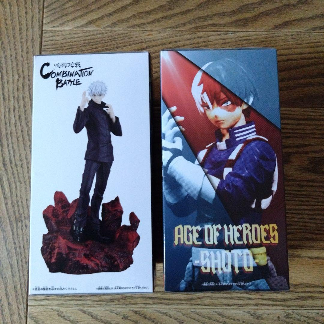 Amazon.co.jp: 呪術廻戦 五条悟ヒロアカ 轟焦凍 フィギュア 2体 : おもちゃ