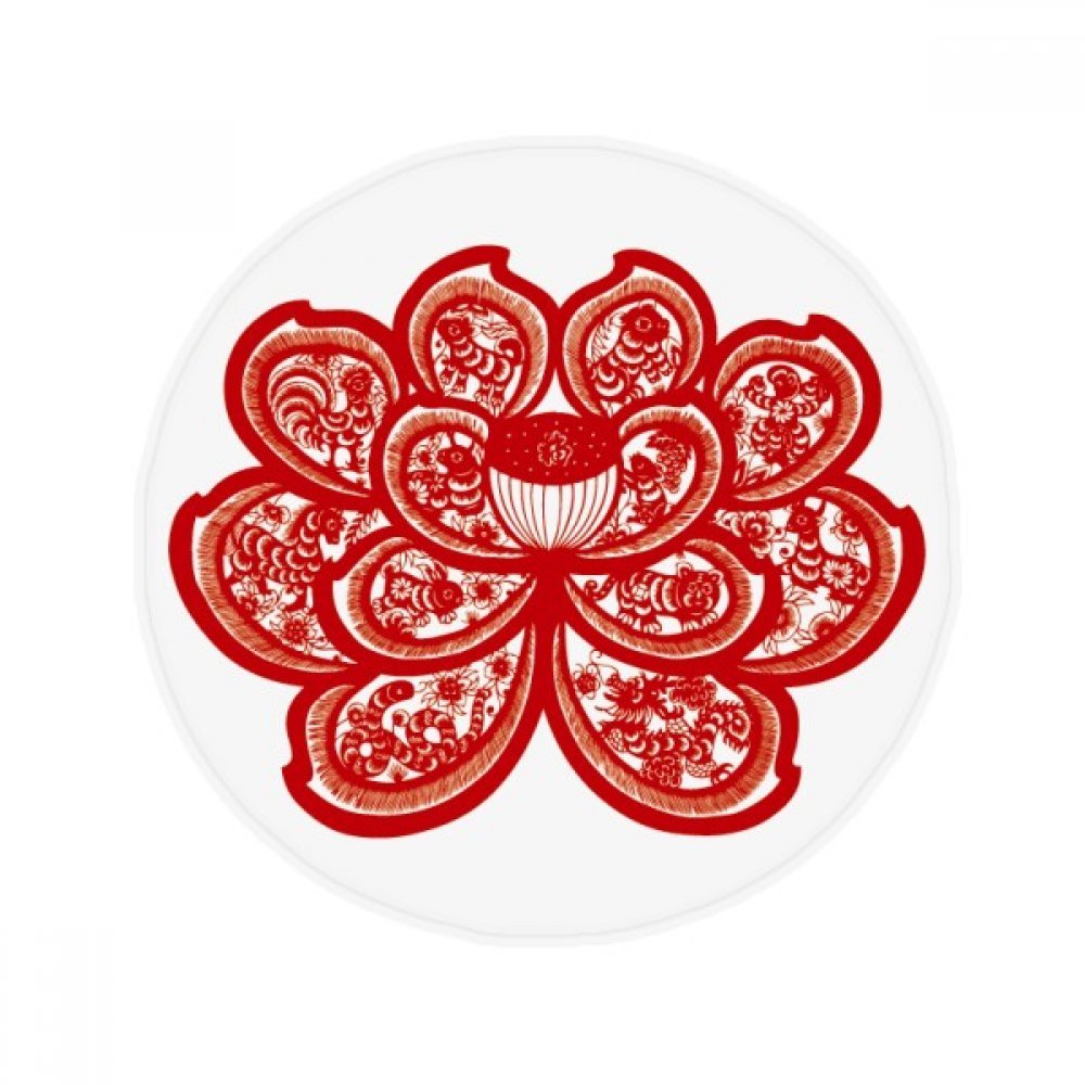 Tapis antidérapant Fleur et Animal zodiaque chinois pour sécuriser et décorer votre cuisine