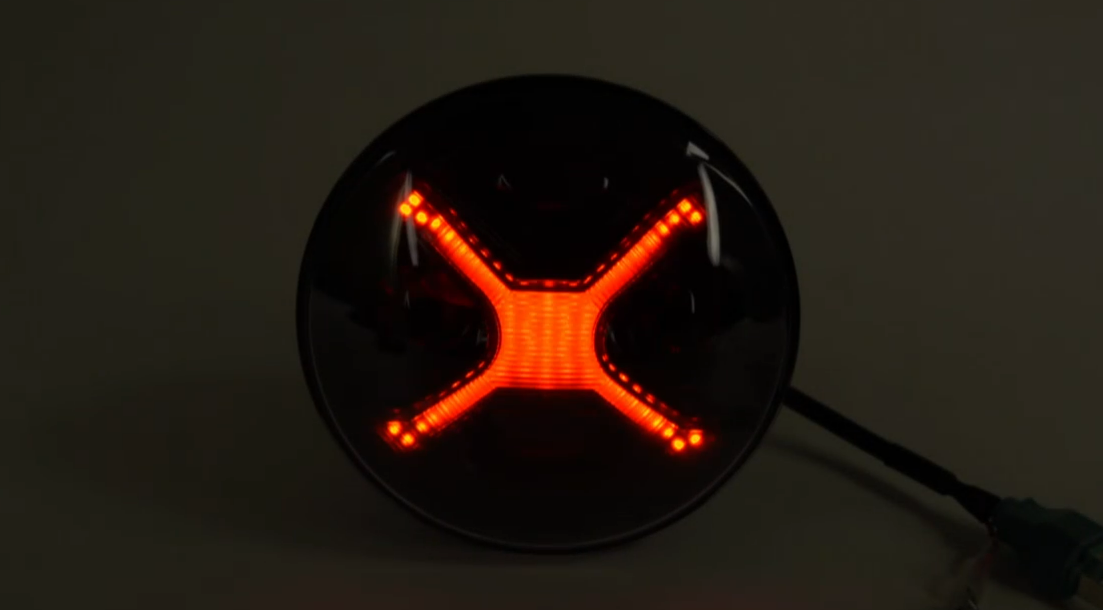 Amazon | Motikvans led バイク ヘッドライト 5.75インチ60W X-タイプ