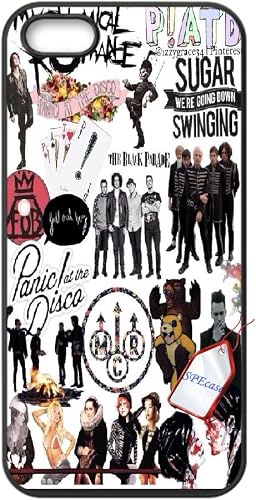 Panic! at the Disco Case for Iphone 5,5S,Fall Out Boy My Chemical Romance Panic!