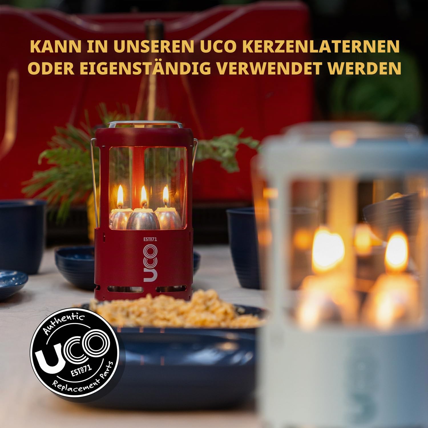 UCO Kerzen für Kerzenlaternen, 8,9 cm