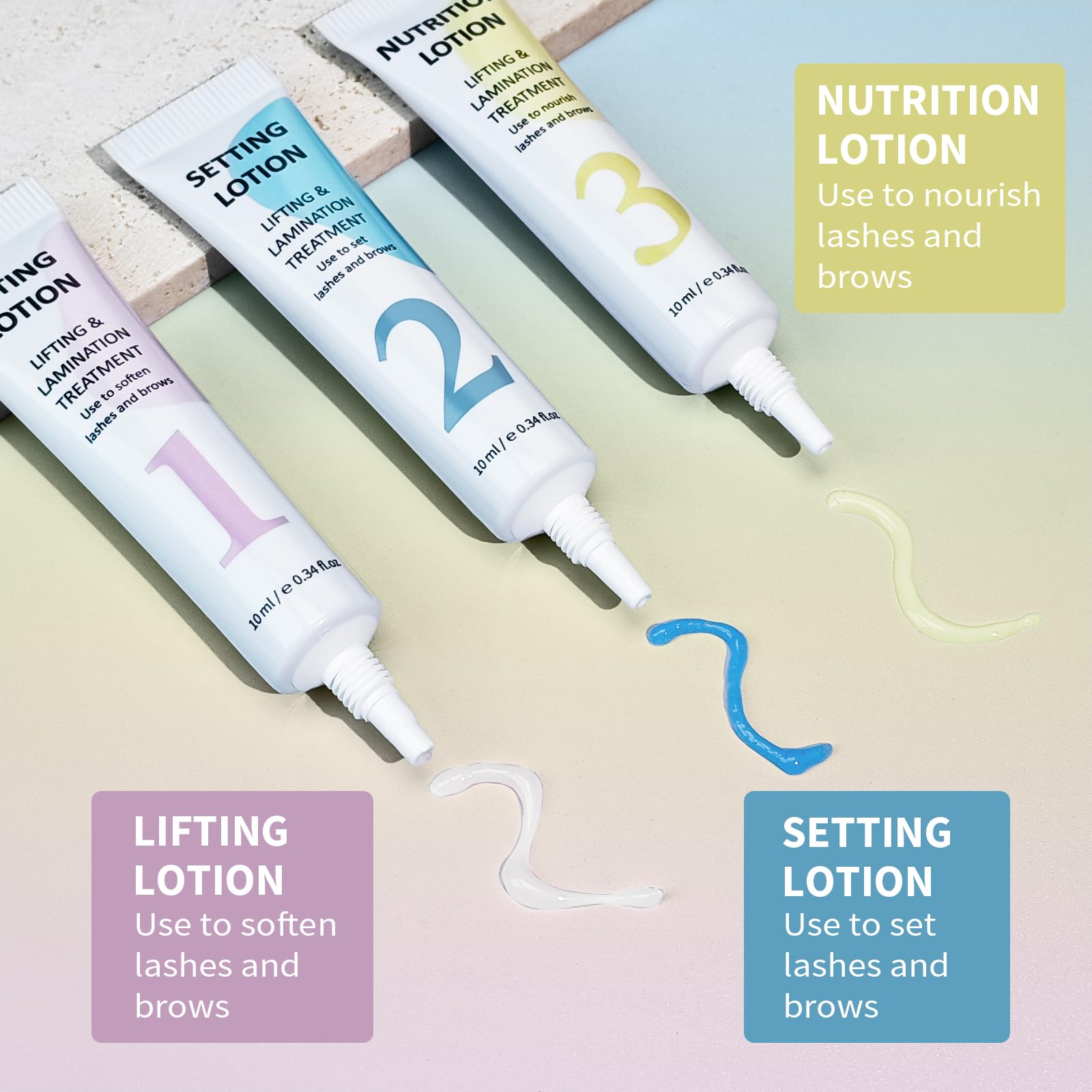 Libeauty Lash Lift Kit, Brow Lamination & Eyelash Perming Kit, Smooth-Flow Tube Design Beginner Friendly - Image 2