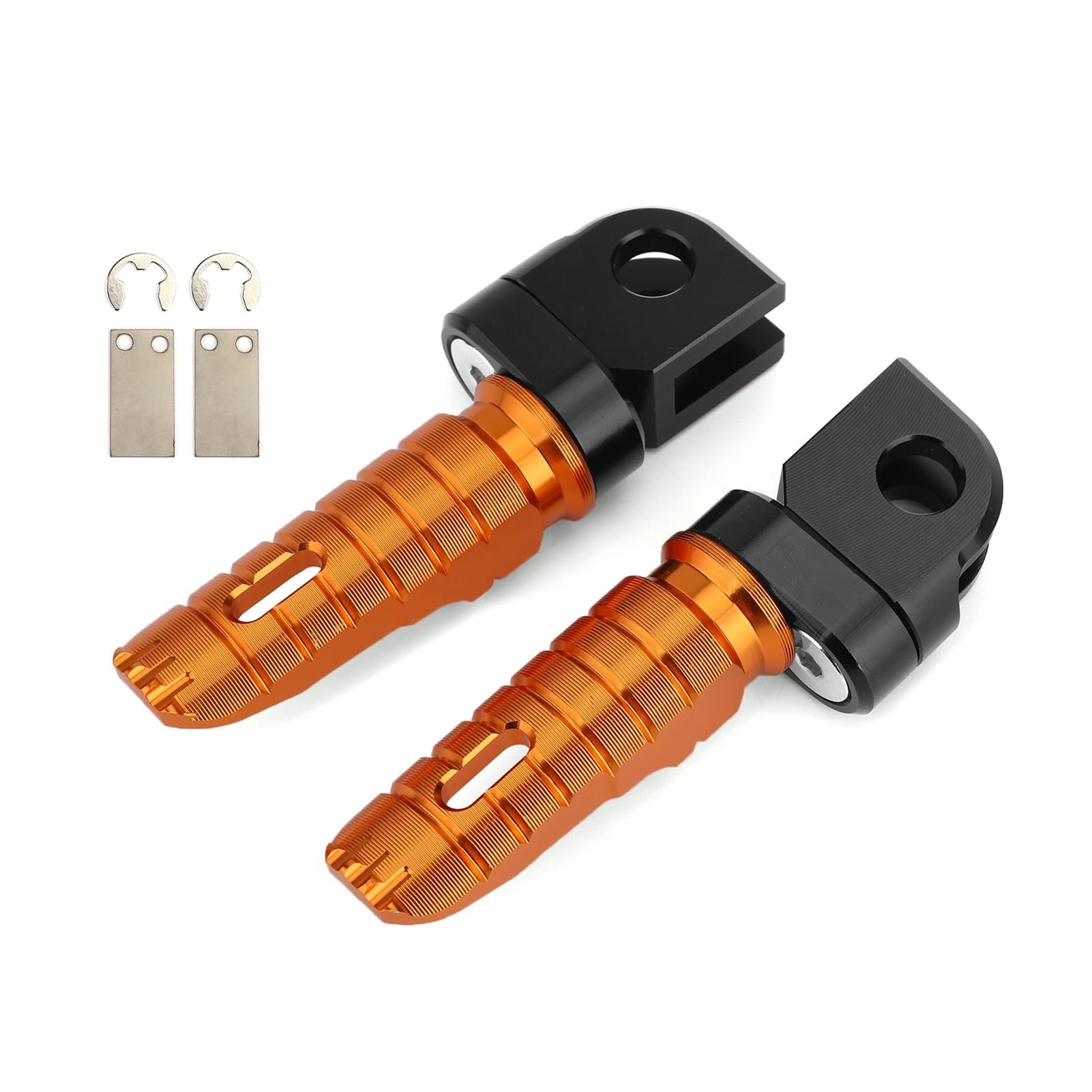 Repose-Pieds Avant Moto Orange pour Kawasaki Z900 Z650 Ninja 650