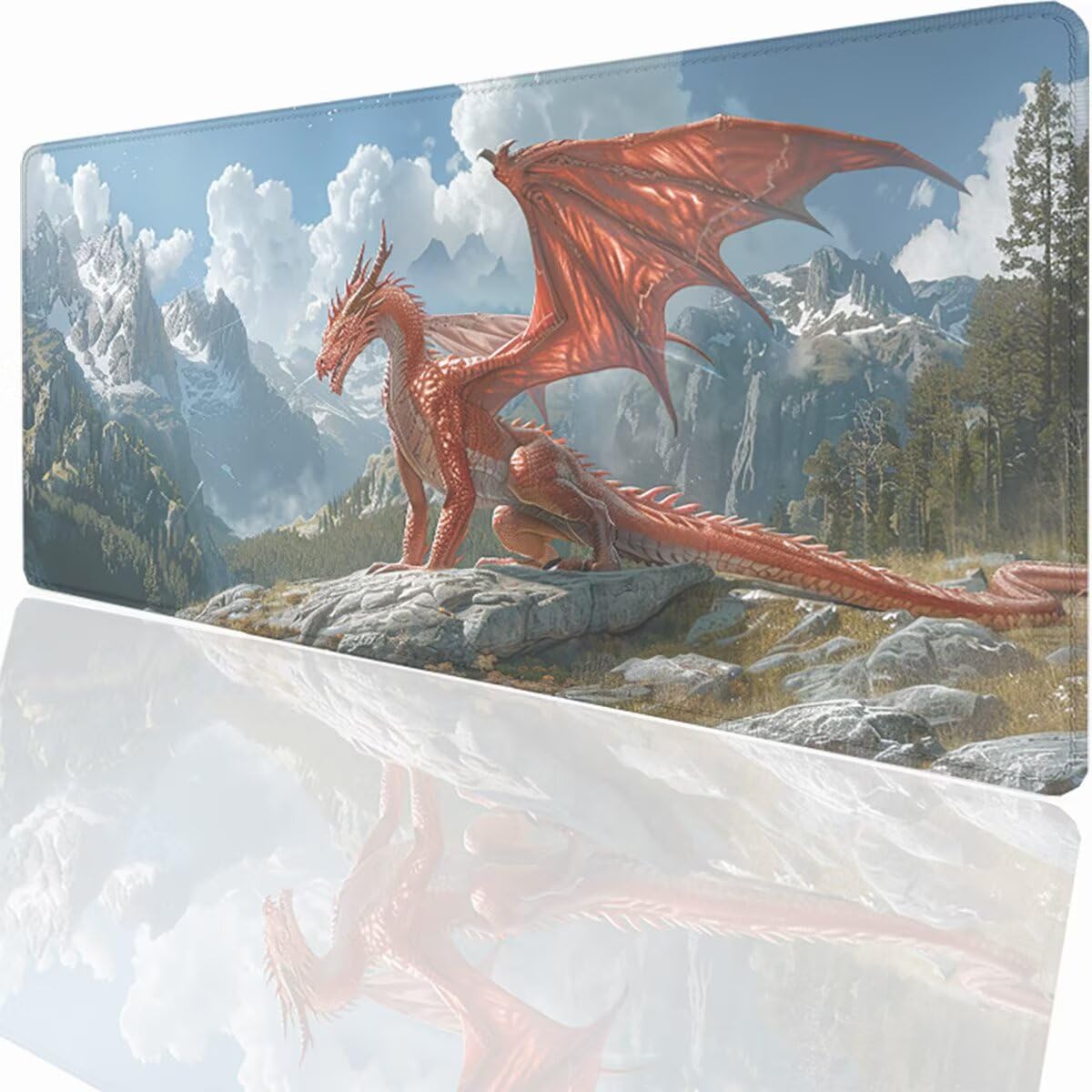 Podkładka pod mysz do gier, 1200 x 600 x 3 mm, XXL, duża, antypoślizgowa, wodoodporna, rozszerzona długa klawiatura podkładka pod mysz, akcesoria biurowe, do gier, komputera, komputera zwierzęcego