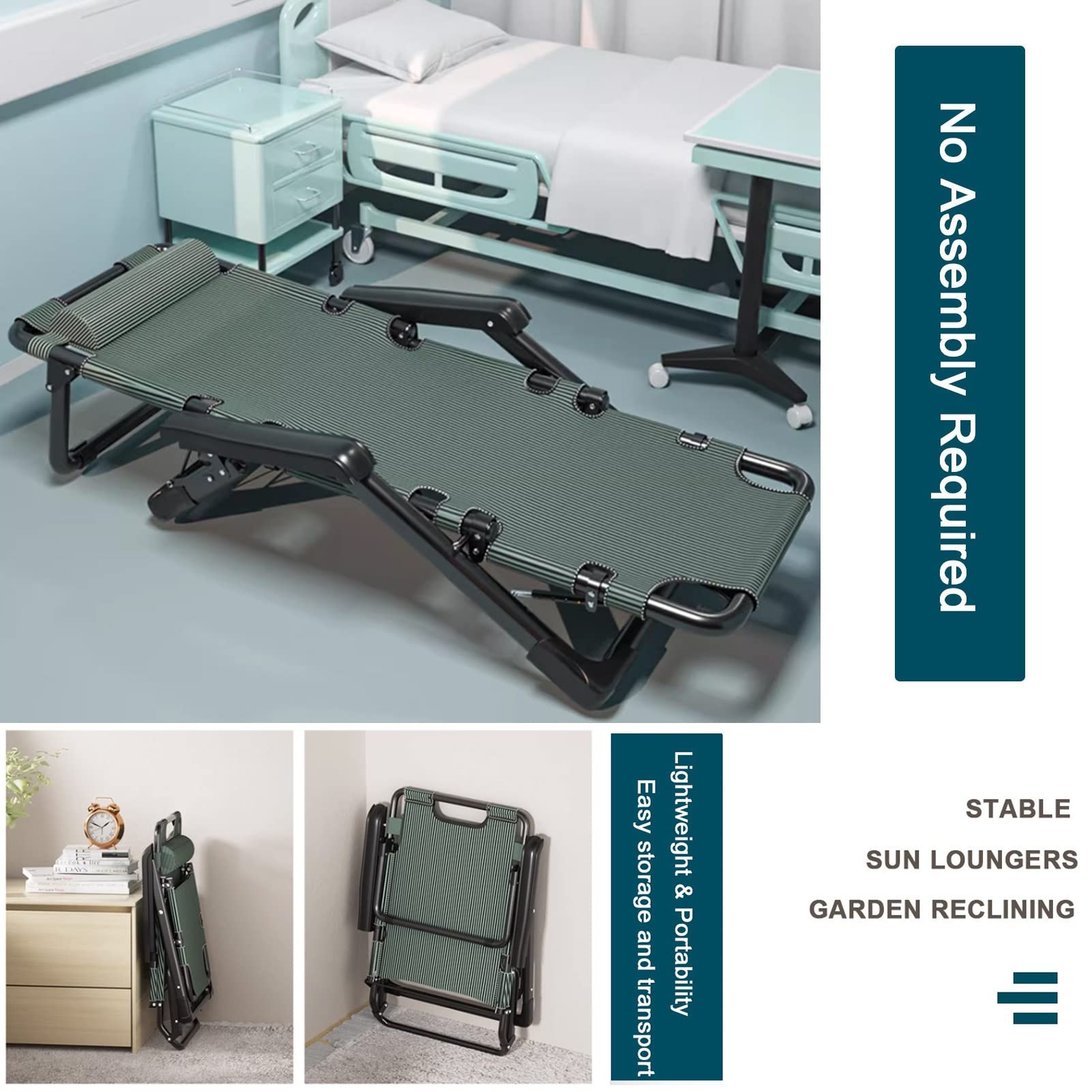 Sedia Pieghevole Da Giardino Modello Amalfi - 2 Pezzi In Metallo Bianco Per Esterno - Foto 4