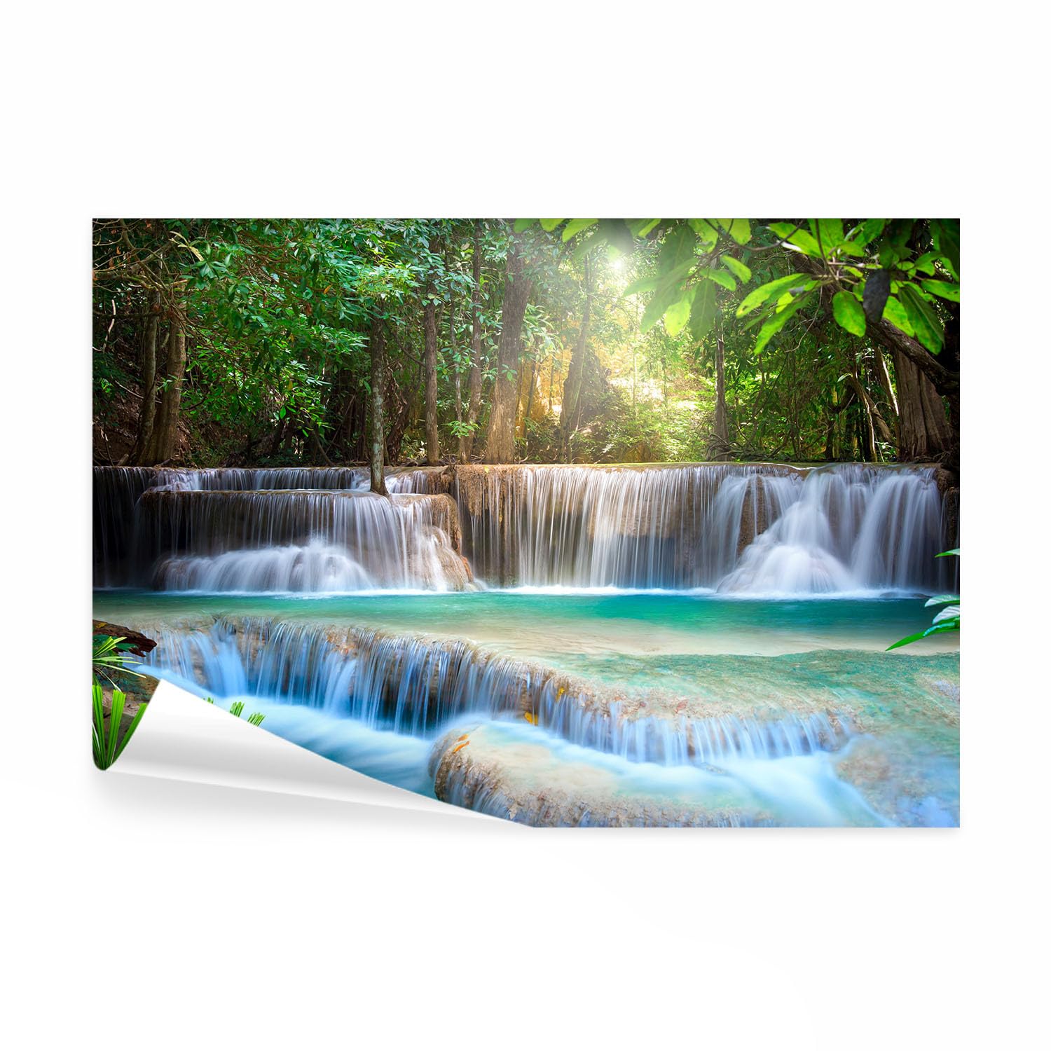 Papier Peint Panoramique Cascade decomonkey 350x256 cm
