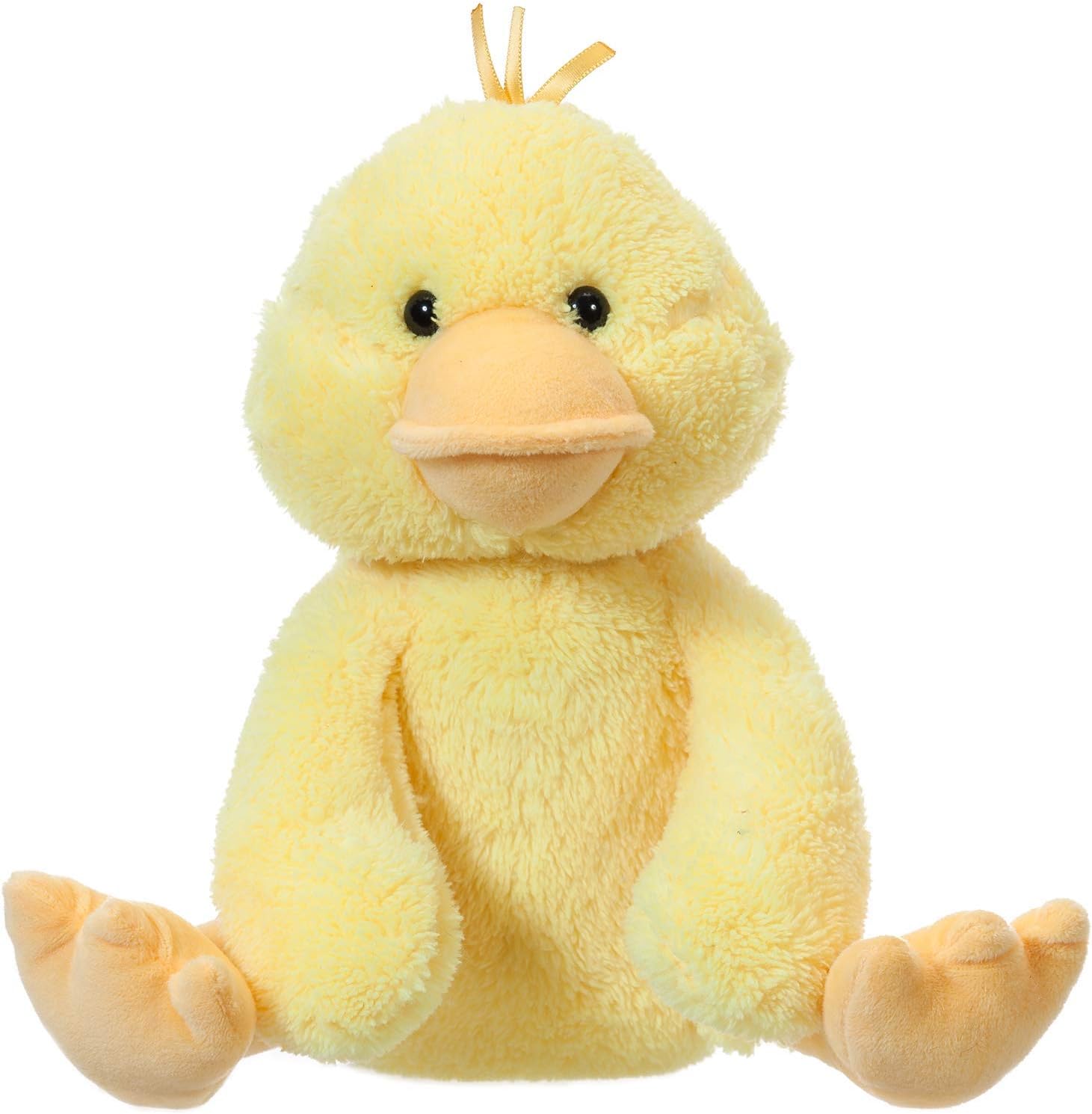 Apricot Lamb Toys Plush Velvet Duck Stuffed Animal Soft Cuddly Perfect for Child (Velvet Duck, 9 Inches)