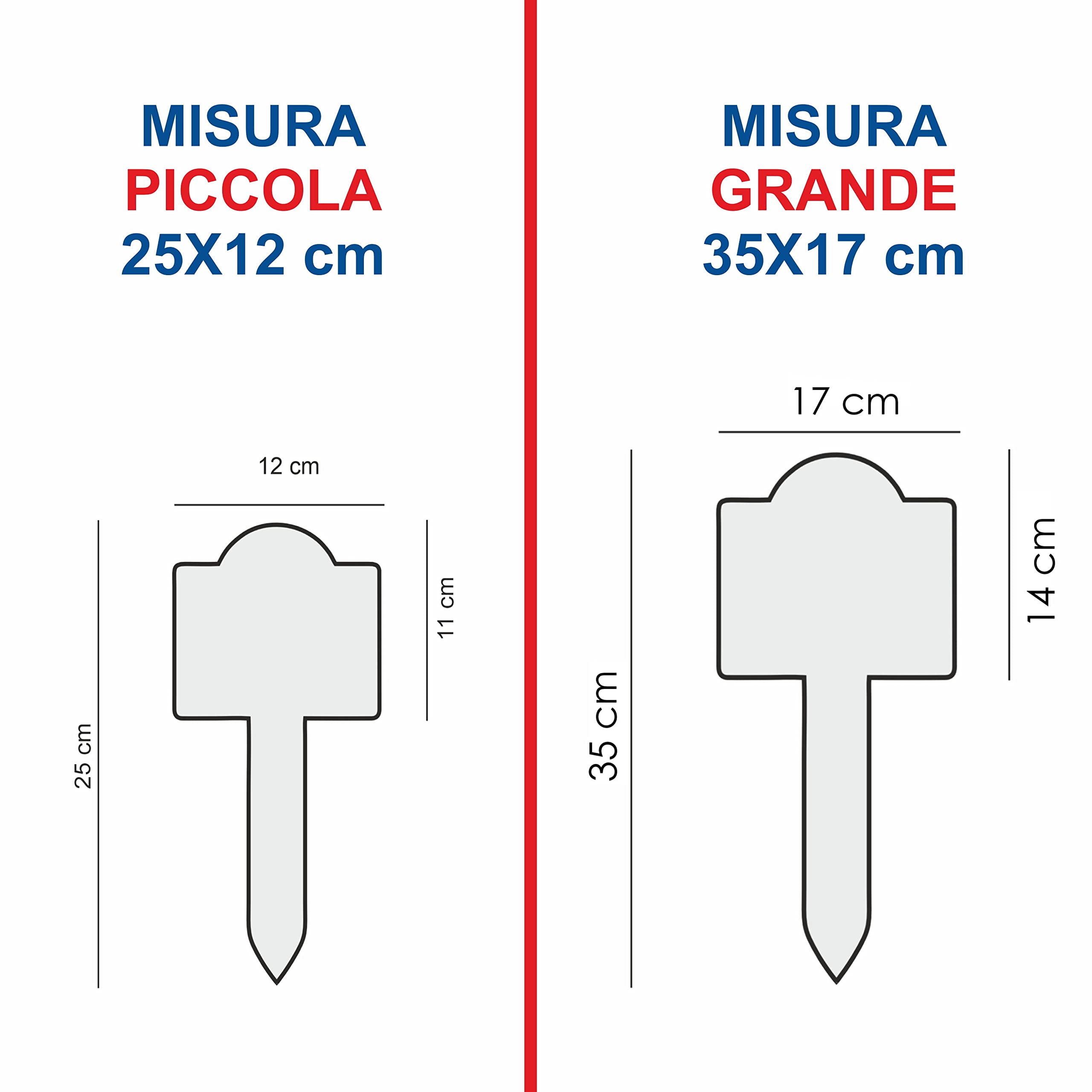 GFD Targhetta commemorativa da Giardino per Animali Domestici. Uso Esterno, Personalizzabile, Impermeabile. Mis 25x12 cm (Argento)