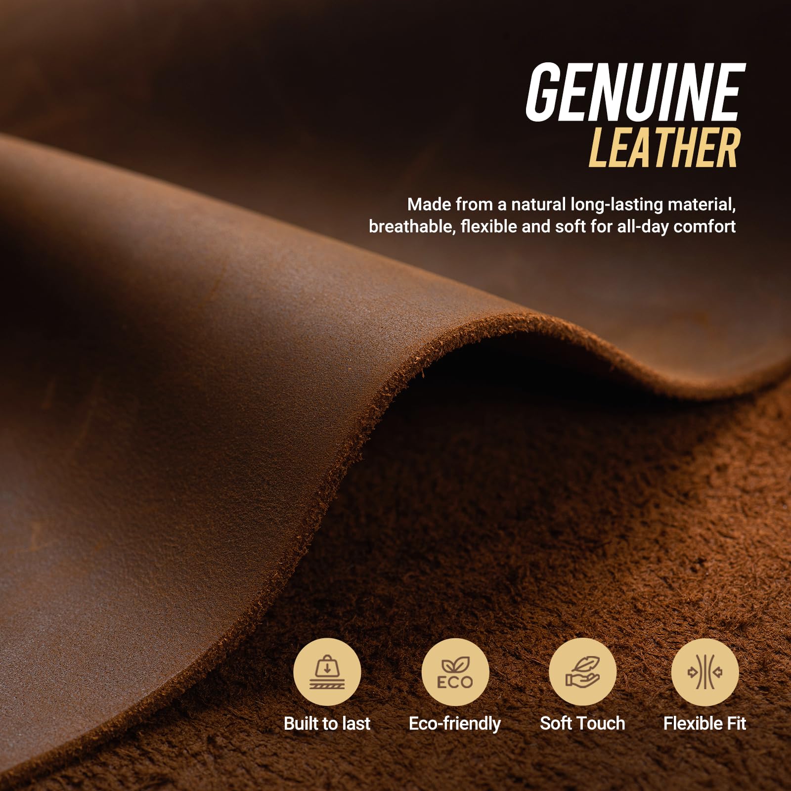 Genuine Leather Phone Holster Fits for iPhone 15 Pro Max 14 Pro Max 13 Pro Max Samsung Galaxy A14 A54 S23 Ultra S22 Ultra Note 9 8 Holster Belt Clip Pouch Case Cell Phone Holder (Retro Brown)