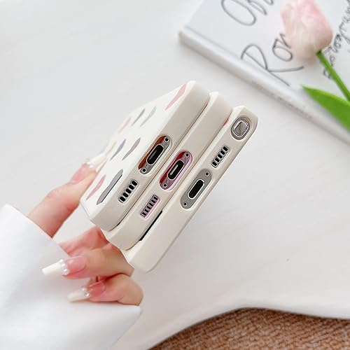 Miniatura 4 de Jmltech Funda Galaxy S23 Ultra para Samsung Galaxy S23 Ultra 5G, diseño lindo de silicona líquida suave, protección de cámara, funda protectora de