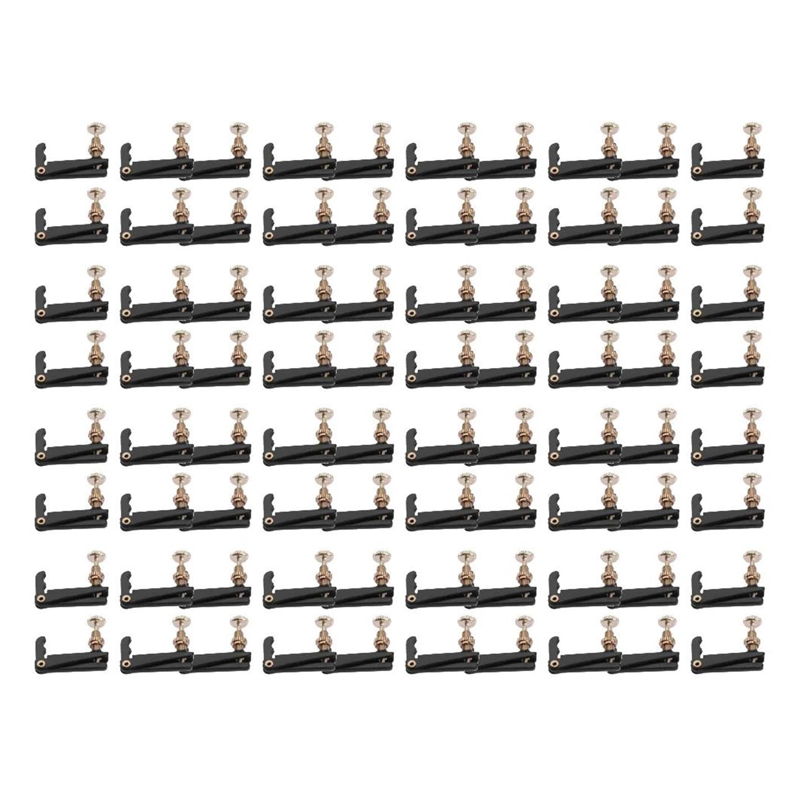 Zubehör Für Streichinstrumente 100-4 Stück Violinenzubehör Für 3/4 Schrauben Feinstimmer(80pcs)