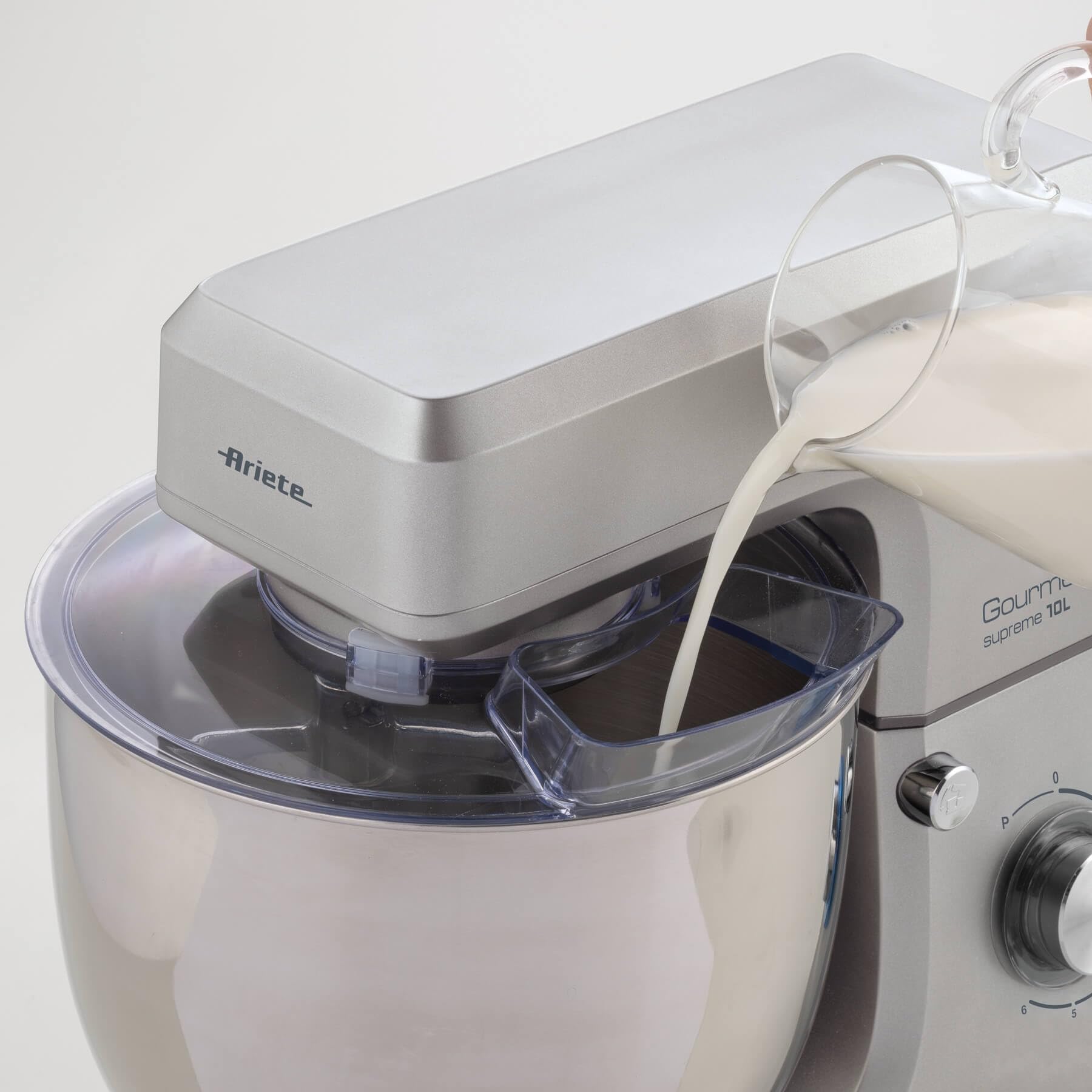 Ariete 1576 Gourmet Supreme 10L, Capacità 10L, 2000W, 6 velocità + Pulse, Accessori per vari impasti