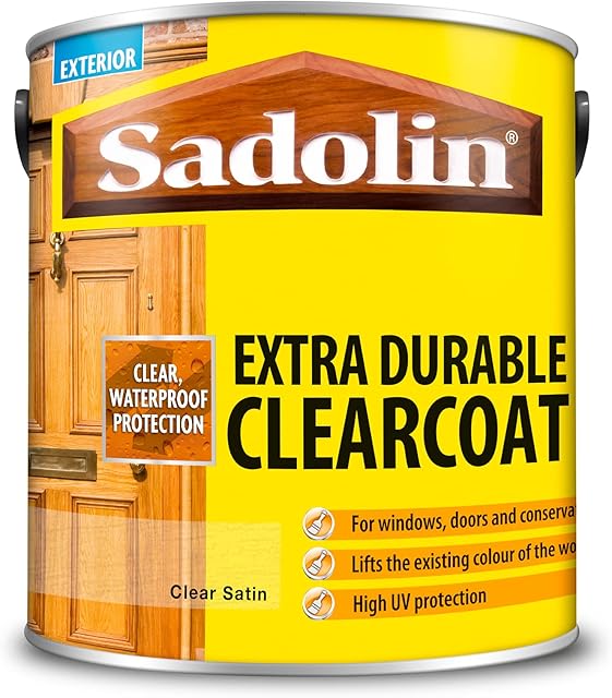 Sadolin Clearcoat Clear Satin 2.5 L