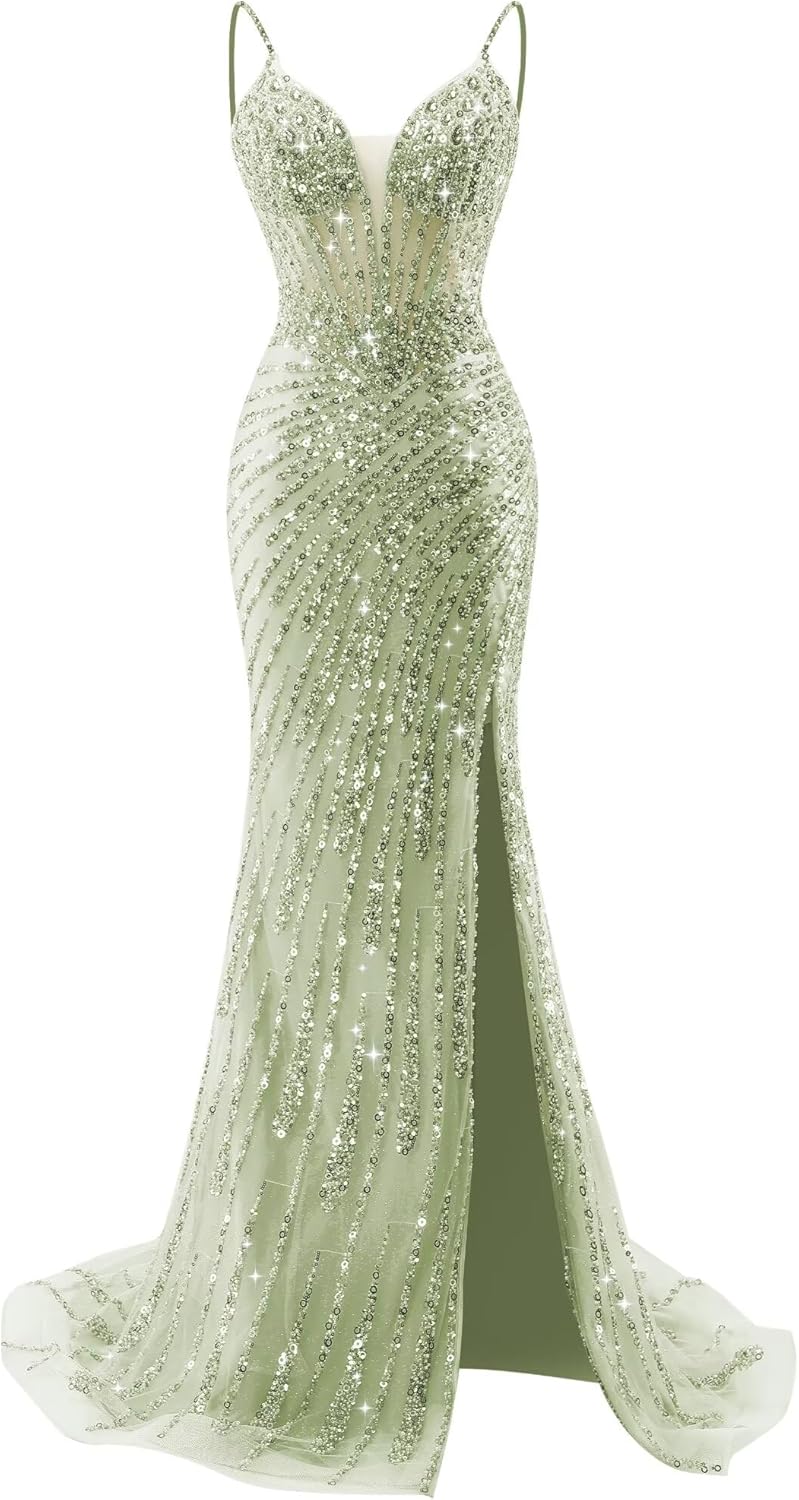 Lace Appliques Prom Dresses Long 2026 Mermaid Princess Dress for Women Bodycon Formal Evening Dress