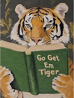Tiger Diamond Art Kits for Adults, 5D Animals DIY Diamond Painting Kits for Beginner, Diamond Dots Full Drill Crafts for Gem Art Dot Art for Adults Home Wall Decor for Teens Boys Girls 12x16 inch