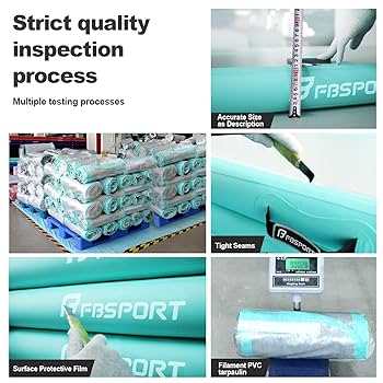 Fbsport エアトラック 体操 マット エアーマット Amazon | FBSPORT 空気注入式 エア体操マット トレーニング