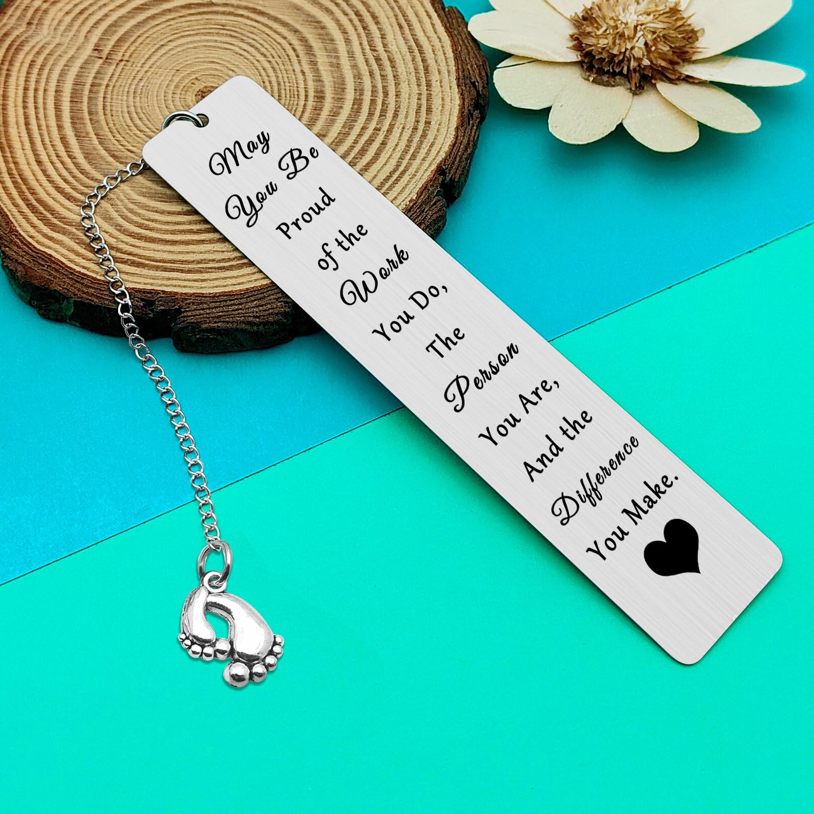 Thank You Gifts for Obstetrician Midwife Gifts Appreciation Bookmark for OB-GYN Maternity Doula Nurse Gynecologist Colleague Retirement Bookmark Delivery Nurse Gift OB Doctor Gift