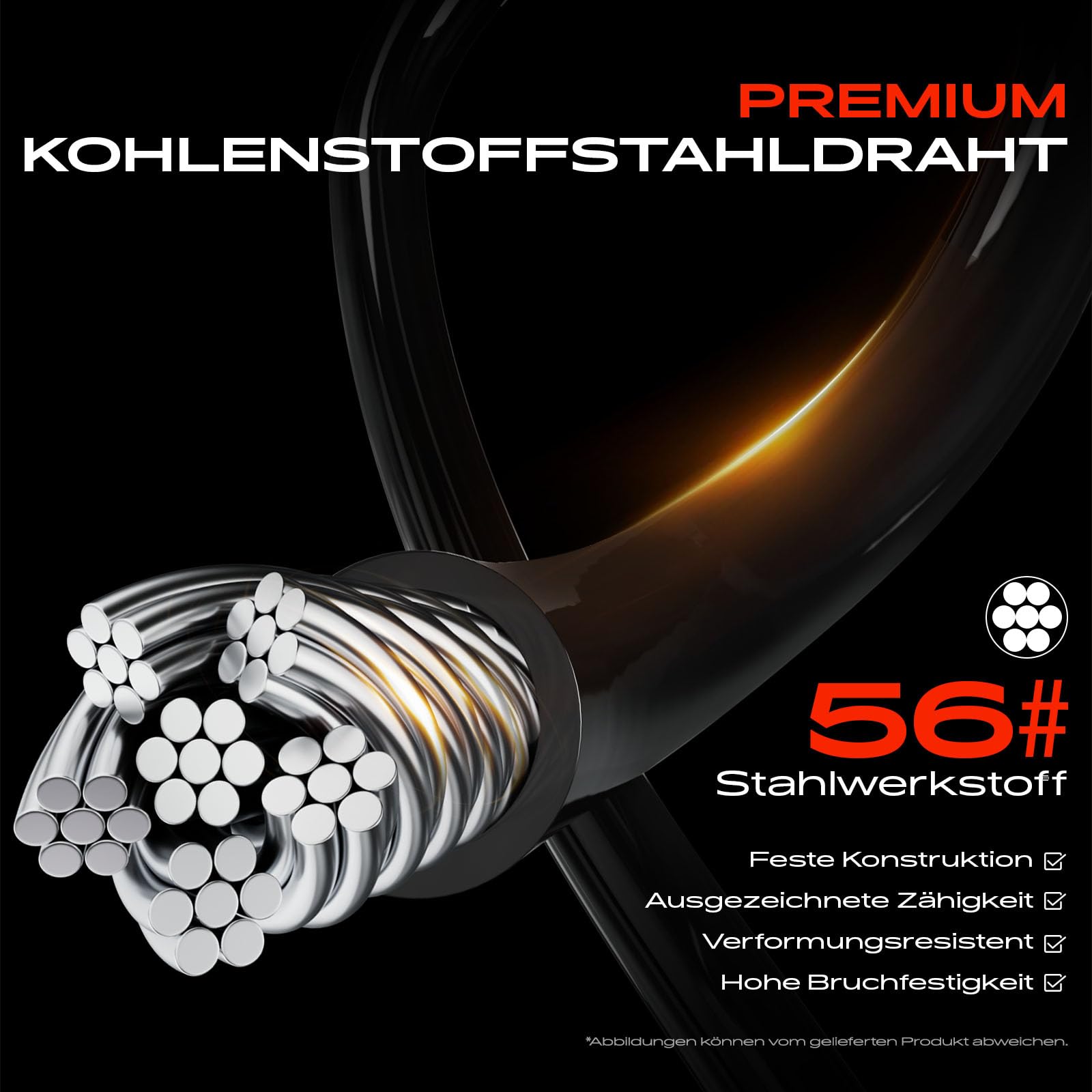 Frankberg Motorhaubenseil Motorhaube Seilzug Vorne Schwarz Kompatibel mit X5 E53 3.0d 3.0i 4.4i 4.6is 4.8is 2.9L-4.8L 2000-2006 Replace# 51238402615