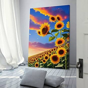 手書き油絵 花瓶のひまわり 額付 絵画 インテリア 油彩画 手書き油絵 花瓶のひまわり 絵画 インテリア 油彩画｜Yahoo