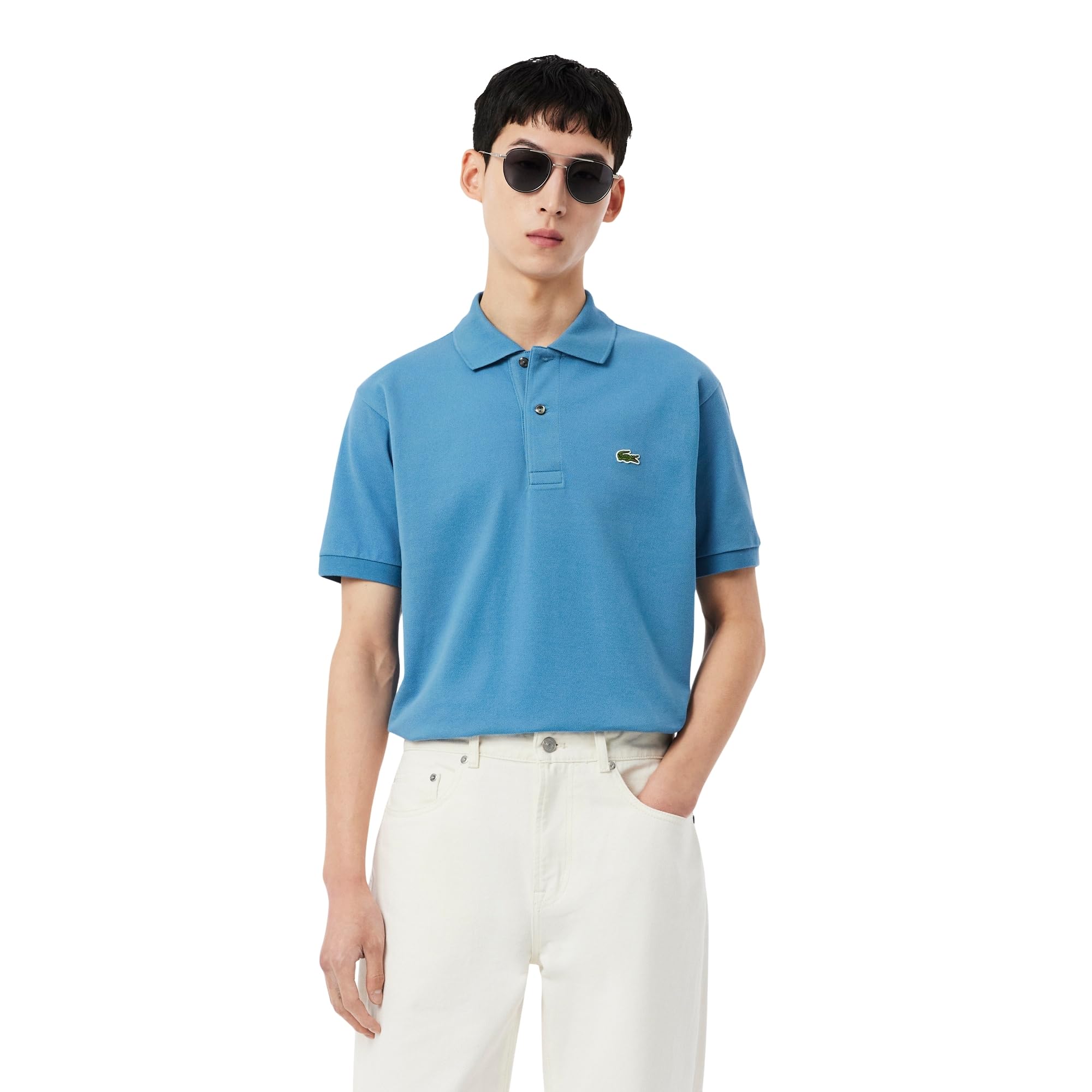 lacoste Men Cotton Classic Fit L.12.12 Original Polo Shirt-picture-41