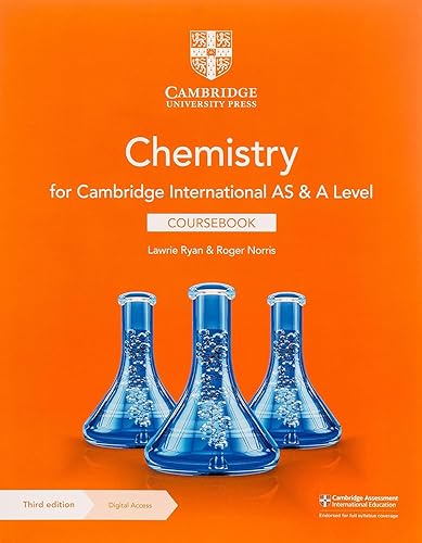 Cambridge International AS and A Level Chemistry Third edition Coursebook with Cambridge Elevate Edi